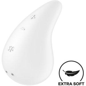 Satisfyer Dew Drop opgelegde vibrator met siliconen Satisfyer Dew Drop opgelegde vibrator met siliconen - Afbeelding 1