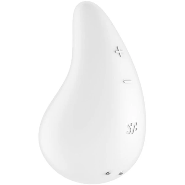 Satisfyer Dew Drop opgelegde vibrator met siliconen Satisfyer Dew Drop opgelegde vibrator met siliconen