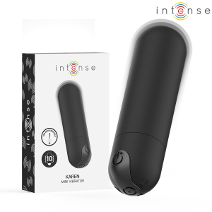 Intense Mini-Vibrator Karen wiederaufladbar, 10 Modi Intense Mini-Vibrator Karen wiederaufladbar, 10 Modi – Bild 1