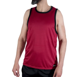 Macho Underwear Sport-T-Shirt aus Viskose-Polyamid, Maroon