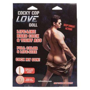 Calexotics inflatable love doll Cocky Cop with two holes Calexotics inflatable love doll Cocky Cop with two holes - Image 3