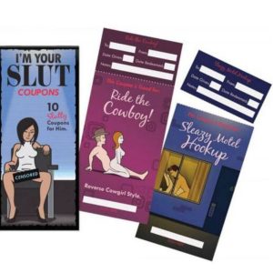 Kheper Games IM Your Slut Coupons Erotische bonnen voor koppels Kheper Games IM Your Slut Coupons Erotische bonnen voor koppels - Afbeelding 1