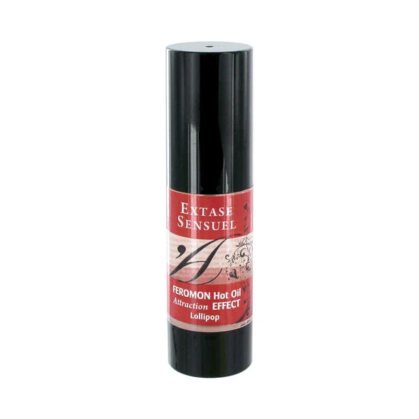 Extase Sensual Massage Oil with Warming Effect and Lollipop Pheromones Extase Sensual Massage Oil with Warming Effect and Lollipop Pheromones