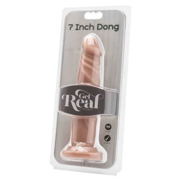 Get Real Dildo with natural shape 18 cm Get Real Dildo with natural shape 18 cm