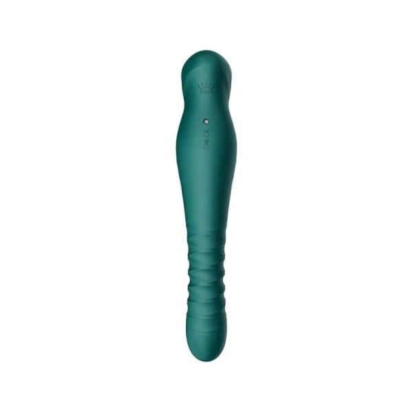 Zalo King Thruster Groen – Stootvibrator met PowerThrust-technologie Zalo King Thruster Groen – Stootvibrator met PowerThrust-technologie
