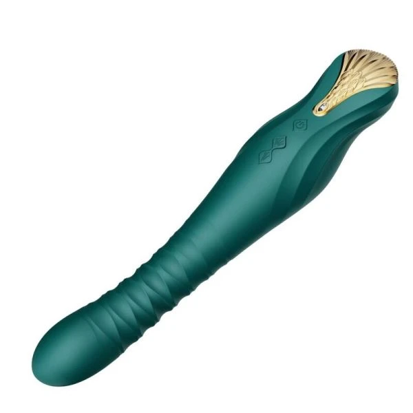 Zalo King Thruster Groen – Stootvibrator met PowerThrust-technologie Zalo King Thruster Groen – Stootvibrator met PowerThrust-technologie