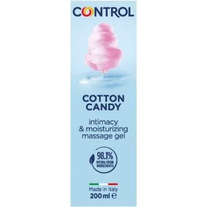 Control Cotton Candy Massagegel 3 in 1 met Massageballen 200 ml