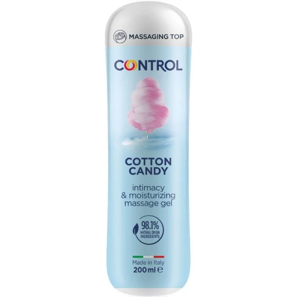 Control Cotton Candy Massage Gel 3 in 1 with Massage Balls 200 ml