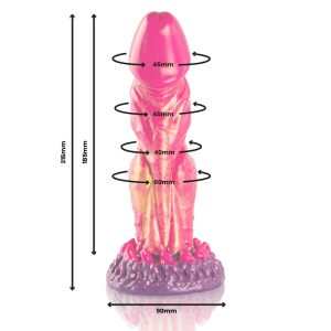 Epic Siliconen Dildo Cerberus mythologisch vuur Epic Siliconen Dildo Cerberus mythologisch vuur - Afbeelding 3