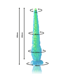 Epic Scylla Silicone Dildo with Tentacle Design, Small Epic Scylla Silicone Dildo with Tentacle Design, Small - Image 3