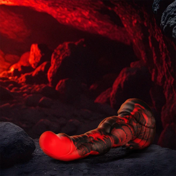 Epic Siliconen Dildo Ares Strijdt Hartstocht