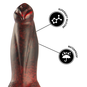 Epic Prometheus Dildo Titan IN Flames with Remote Control, Rechargeable Epic Prometheus Dildo Titan IN Flames with Remote Control, Rechargeable - Image 8