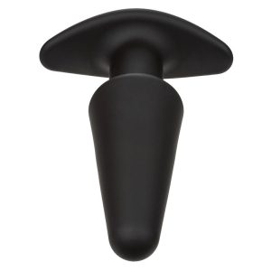 Calexotics Rock Bottom Tapered Anale Plug met 10 trillingen, siliconen, zwart Calexotics Rock Bottom Tapered Anale Plug met 10 trillingen, siliconen, zwart - Afbeelding 4