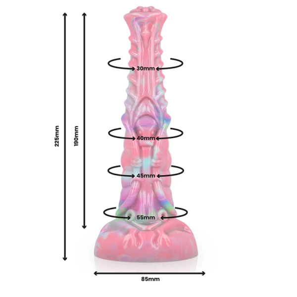 Epic Sidhe Dildo Onsterfelijk Wezen van Vloeibaar Silicone