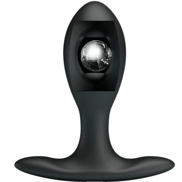 Pretty Love Opblaasbare Anaalplug van siliconen zwart Pretty Love Opblaasbare Anaalplug van siliconen zwart