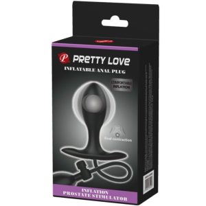 Pretty Love Opblaasbare Anaalplug van siliconen zwart Pretty Love Opblaasbare Anaalplug van siliconen zwart - Afbeelding 7