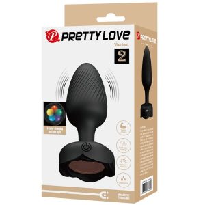 Pretty Love Anaalplug met LED-licht en trilling Silicone Pretty Love Anaalplug met LED-licht en trilling Silicone - Afbeelding 9