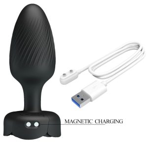 Pretty Love Anaalplug met LED-licht en trilling Silicone Pretty Love Anaalplug met LED-licht en trilling Silicone - Afbeelding 7