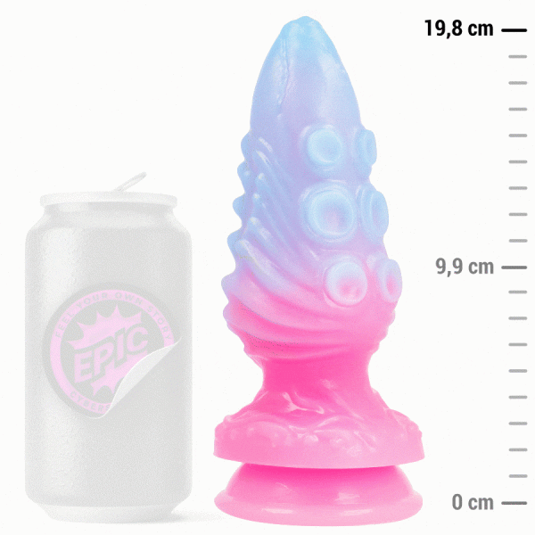 Epic Hydrala Mystic Tides Dildo, 198 mm totale hoogte Epic Hydrala Mystic Tides Dildo, 198 mm totale hoogte