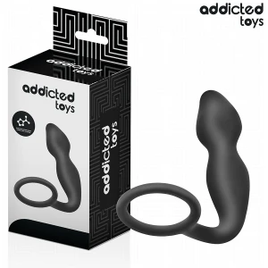 Addicted Toys Analplug mit Ring Modell 2 – Analplug für tiefe Stimulation