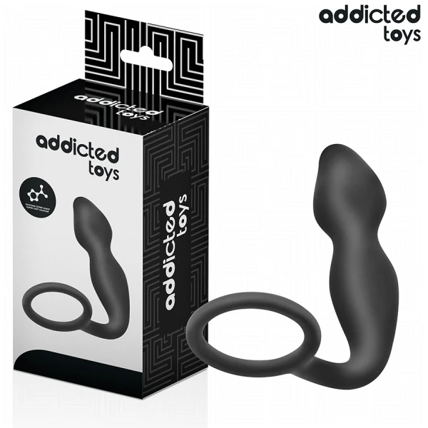 Addicted Toys Anal Plug with Ring Model 2 – Anal Plug for Deep Stimulation