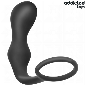 Addicted Toys Anaalplug met Balring Model 3 van Silicone Addicted Toys Anaalplug met Balring Model 3 van Silicone - Afbeelding 2
