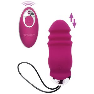 Toyjoy Sunny Side Up & Down Vibrator Egg with Remote Control, 8.9 cm Toyjoy Sunny Side Up & Down Vibrator Egg with Remote Control, 8.9 cm - Image 1
