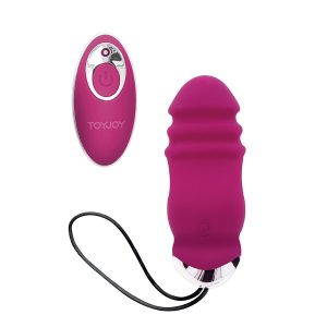 Toyjoy Sunny Side Up & Down Vibrator Egg with Remote Control, 8.9 cm Toyjoy Sunny Side Up & Down Vibrator Egg with Remote Control, 8.9 cm - Image 2