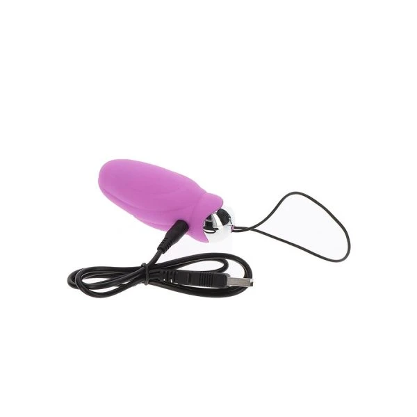 Toyjoy Happiness You Crack Me Up Vibrator with Remote Control, Pink