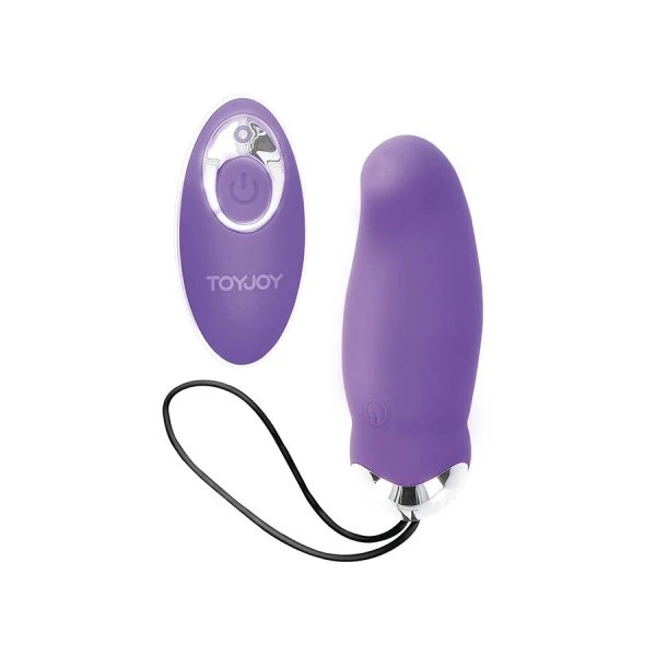 Toyjoy Make My Orgasm Eggsplode Vibrator met afstandsbediening paars