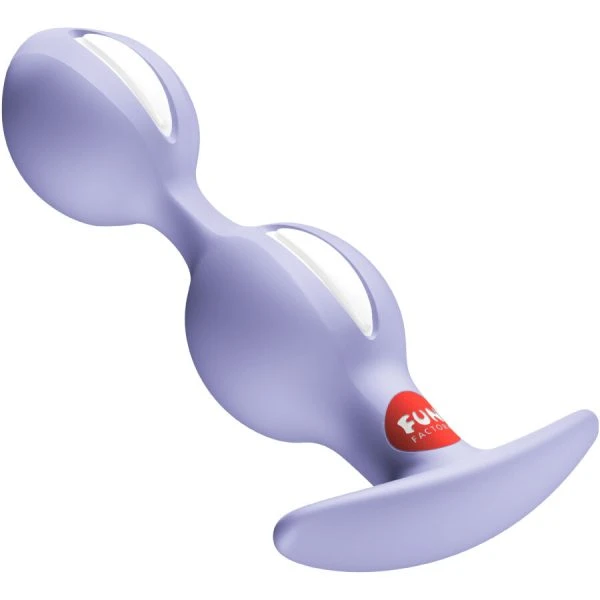 Fun Factory B-Balls Duo Anal Plug with Ball Weights, Purple Fun Factory B-Balls Duo Anal Plug with Ball Weights, Purple