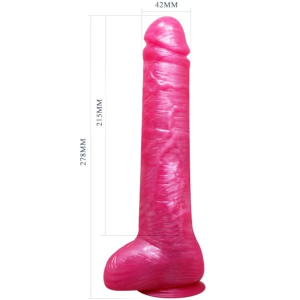 Baile Realistische Dildo met Zuignap roze Baile Realistische Dildo met Zuignap roze