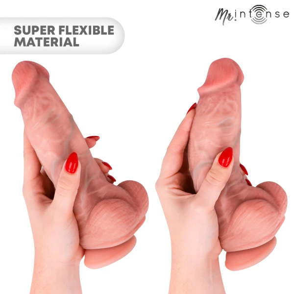 Mr. Intense Silicone Dildo Spencer Medium with Suction Cup, 23 cm