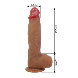 Pretty Love Orton Silicone Dildo with Suction Cup, 21.5 cm Pretty Love Orton Silicone Dildo with Suction Cup, 21.5 cm - Image 7
