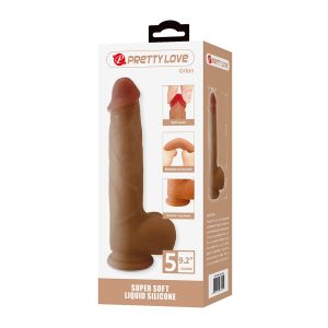 Pretty Love Orton Silicone Dildo with Suction Cup, 21.5 cm Pretty Love Orton Silicone Dildo with Suction Cup, 21.5 cm - Image 8