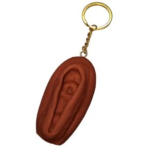 Diablo Picante Keychain Vagina Dark Skin Tone