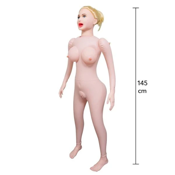 Hidden Desire inflatable doll Lusty Lola with real hair and three pleasure channels Hidden Desire inflatable doll Lusty Lola with real hair and three pleasure channels