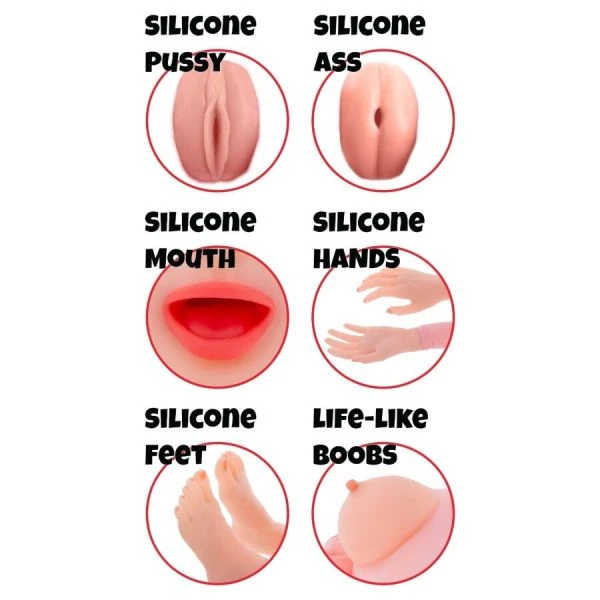 Hidden Desire inflatable doll Lusty Lola with real hair and three pleasure channels Hidden Desire inflatable doll Lusty Lola with real hair and three pleasure channels