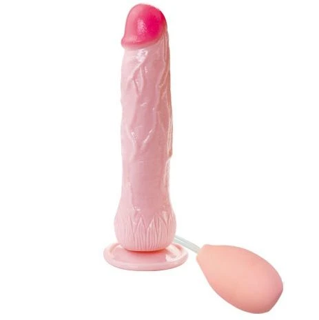 Baile Eros Realistische Ejakulator-Dildo met Zuignap