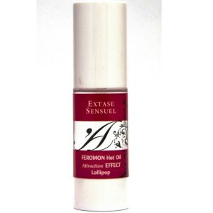 Extase Sensual Massage Oil with Warming Effect and Lollipop Pheromones Extase Sensual Massage Oil with Warming Effect and Lollipop Pheromones - Image 3