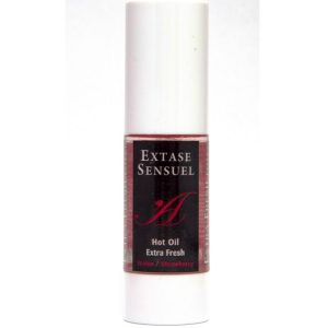 Extase Sensual Massage Oil with Hot-Cold Effect and Strawberry Effect 30 ml Extase Sensual Massage Oil with Hot-Cold Effect and Strawberry Effect 30 ml - Image 2
