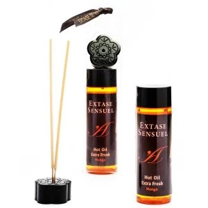 Extase Sensual Mango Stimulating Oil with Hot-Cold Effect