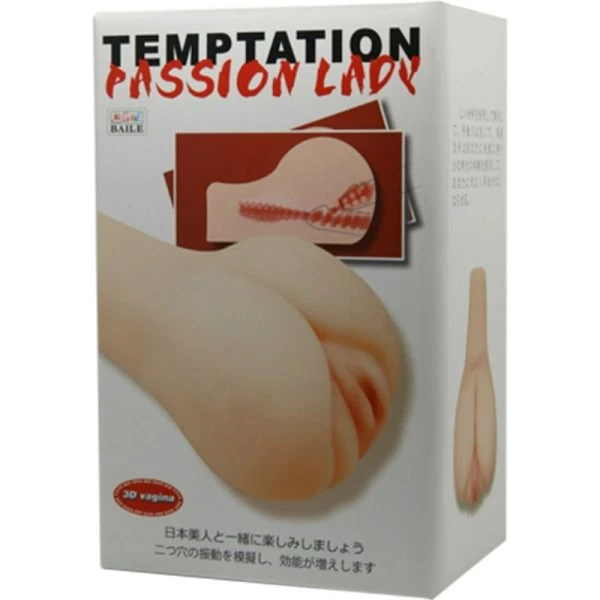 Baile Passion Lady 3D Masturbator met Vibratie