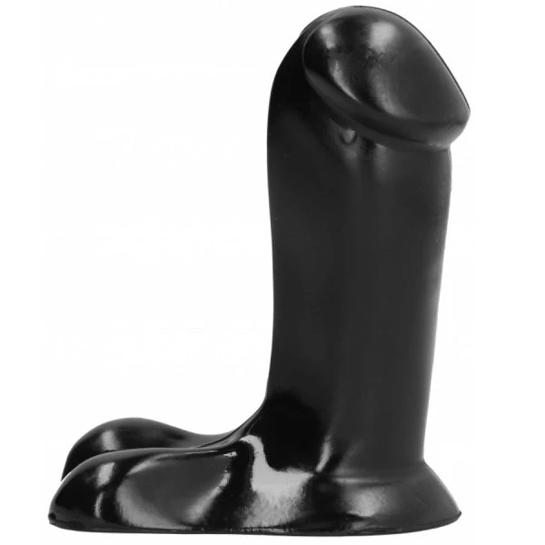 All Black Realistische Dildo voor Beginners