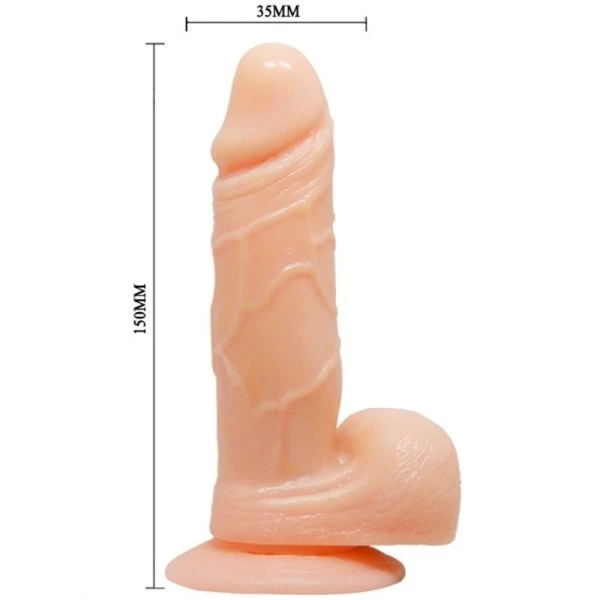Baile Prime Realistic Dildo with Vibration and Rotation Baile Prime Realistic Dildo with Vibration and Rotation