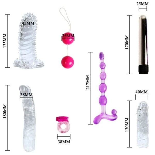 Baile Lovers Secret Collection Fantasykit – 7-delige Toy-set Baile Lovers Secret Collection Fantasykit – 7-delige Toy-set