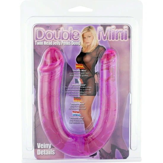 Seven Creations Double Dildo with Two Flexible Jelly Heads 30 cm