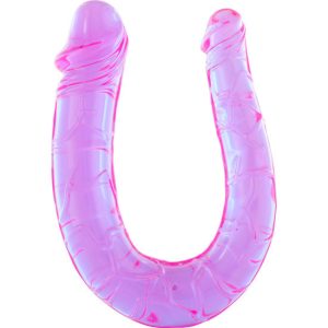 Seven Creations Double Dildo with Two Flexible Jelly Heads 30 cm Seven Creations Double Dildo with Two Flexible Jelly Heads 30 cm - Image 2