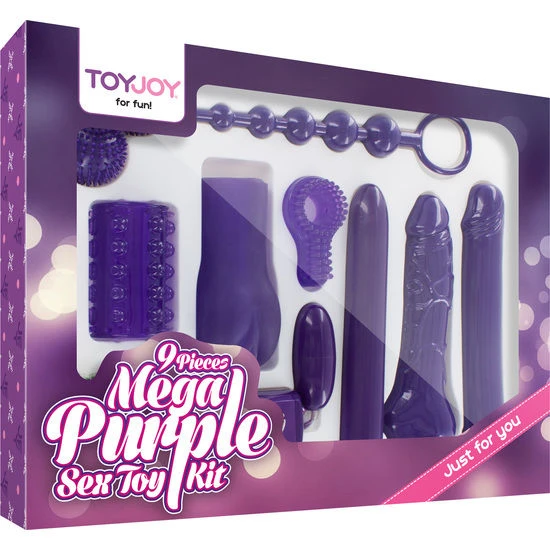 Toyjoy NUR Für Dich Mega Paars Seksspeelgoedset met 9 Delen