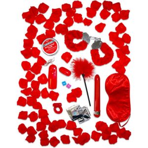 Toyjoy NUR Für SIE RED Romance Cadeauset met Vibrator en Massagekaars Toyjoy NUR Für SIE RED Romance Cadeauset met Vibrator en Massagekaars - Afbeelding 3